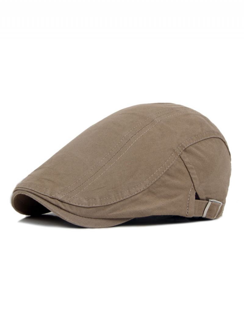 Pánský Klobouk Polyester Klasické Meruňkové Klobouky - Khaki