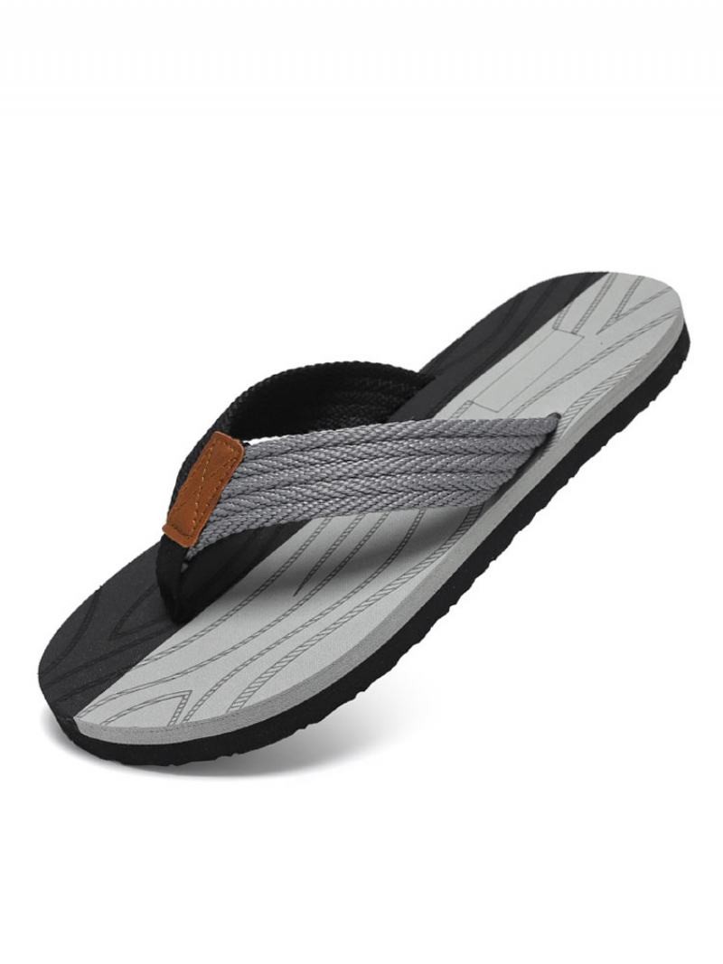 Pánské Sandály Slip-on Pvc Svršek Eva Podešev