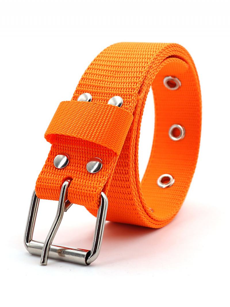 Pánský Pásek Nylon Elegantní Nylonový Ze Zinkové Slitiny Denní Casual Orange Belt