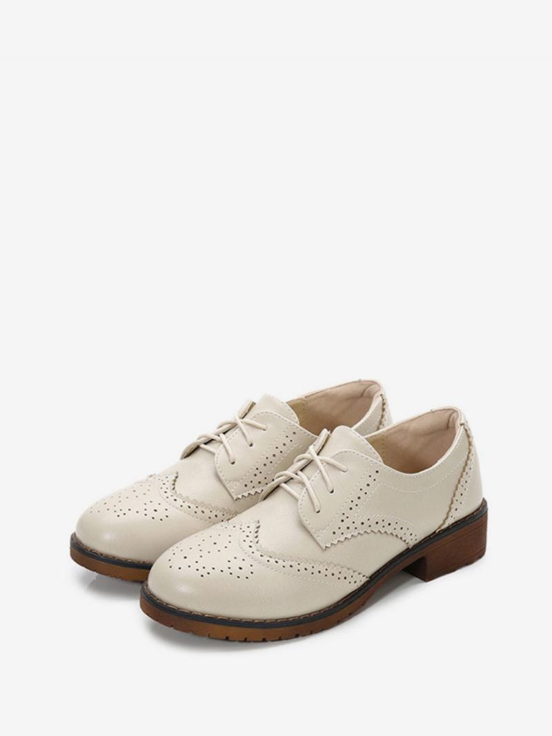 Dámské Šněrovací Boty Oxfords Wingtips