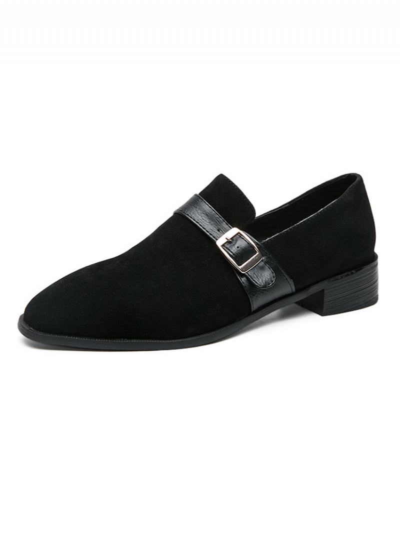 Pánské Boty Monk Strap Loafer Prom Party Svatební Černá Nazouvací Formální