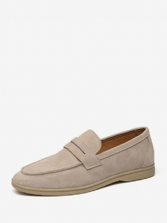 Pánské Micro Suede Slip On Horní Loafer Boty