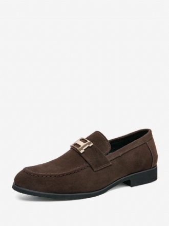 Pánské Polobotky Pu Leather Monk Strap Slip-on Prom Párty Boty