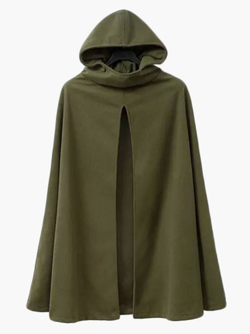 Dámský Kabát Cape Mikina Bunda Poncho - Hunter Green